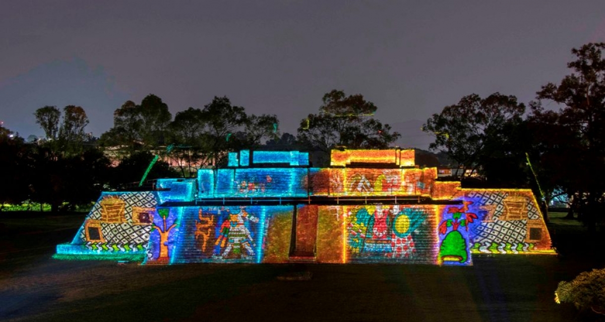 Estrenará Morelos video mapping turístico en la zona arqueológica de Teopanzolco