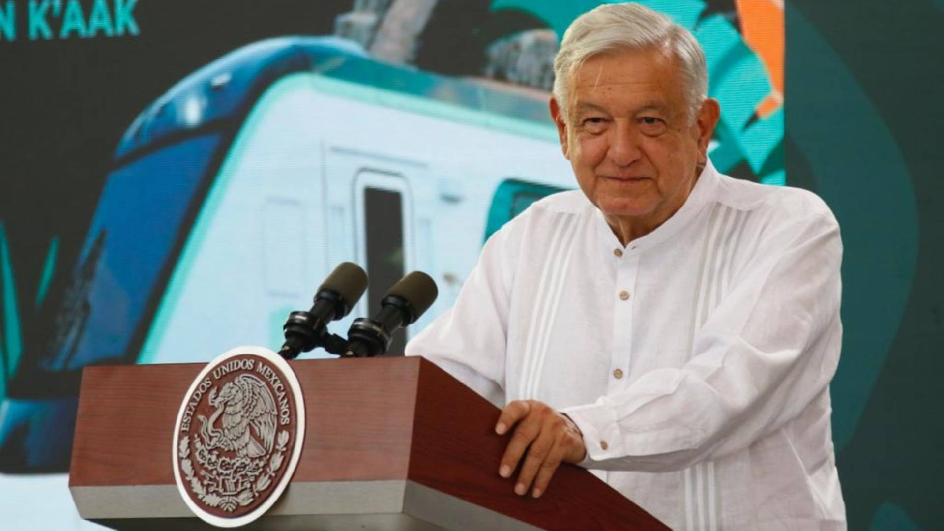 AMLO inaugura primer tramo del Tren Maya; 'Es una obra magna'