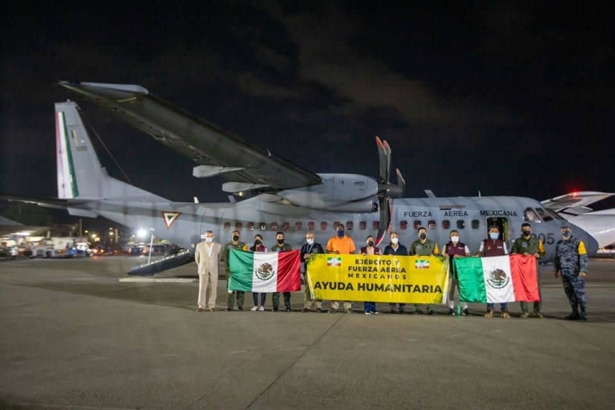 Llegan a Haití 19 toneladas de ayuda humanitaria enviadas por México