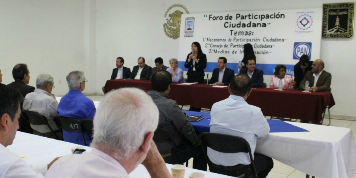 Realizan foro de consulta en materia de participación ciudadana, en el Congreso local
