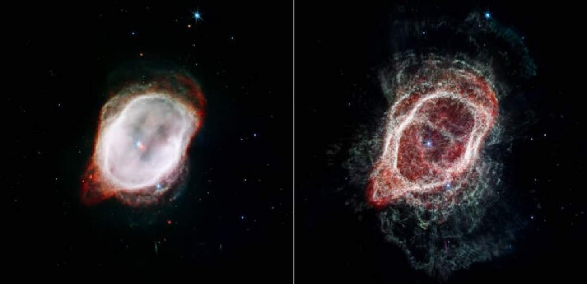 Webb Indica que Varias Estrellas 'Removieron' la Nebulosa del Anillo Sur