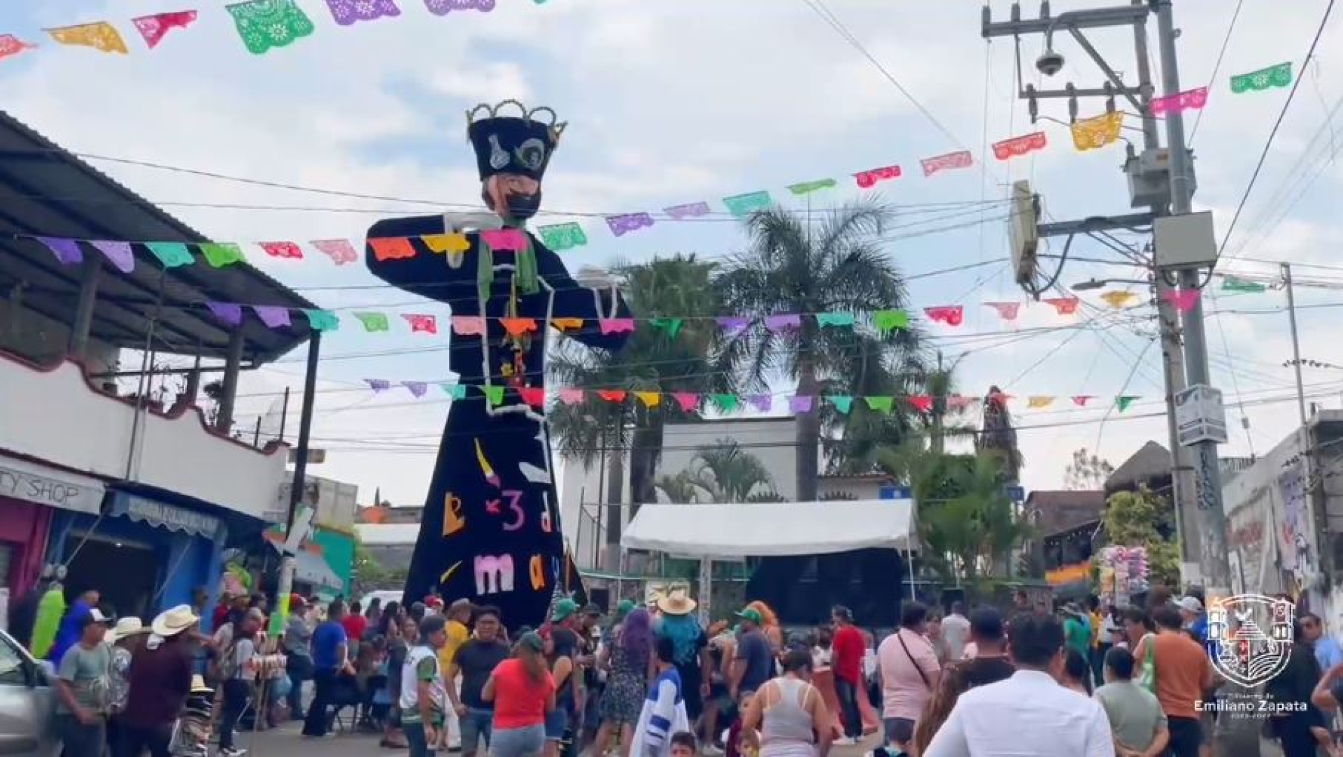 Arranca 'Carnaval 2025' en la colonia Tres de Mayo, en Emiliano Zapata