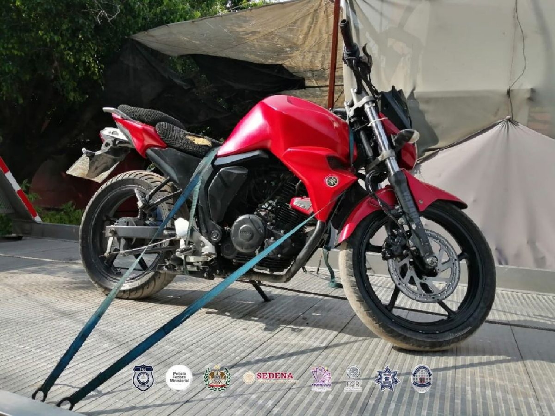 Arrestan a joven por conducir una moto robada