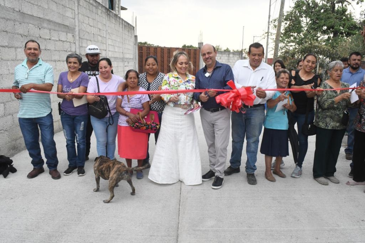 Entrega Rodrigo Arredondo obras en el Polvorín