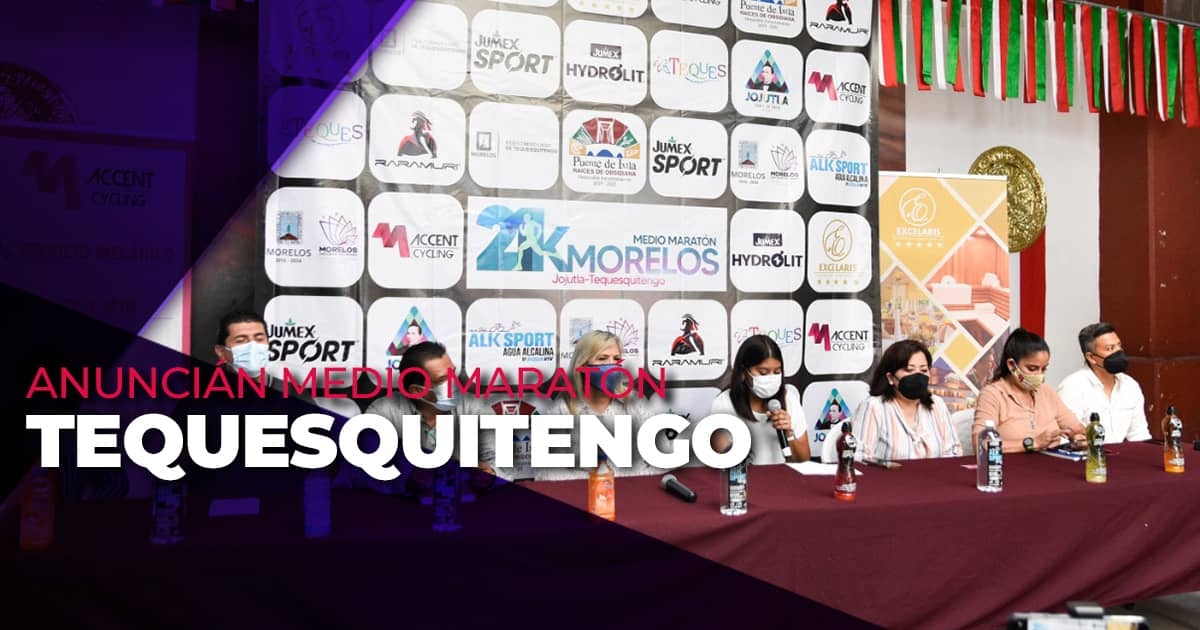 Anuncian media maratón en Tequesquitengo