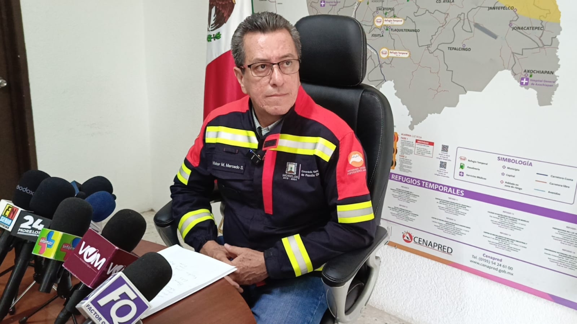 Mantiene PC alerta por lluvias; continuarán hasta el próximo sábado