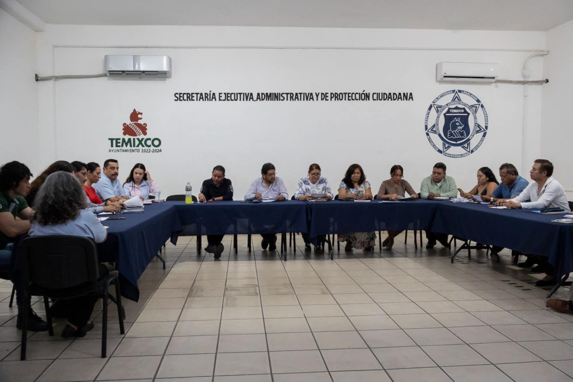 Autoridades de Temixco preparan actividades para el 'Mes Patrio'