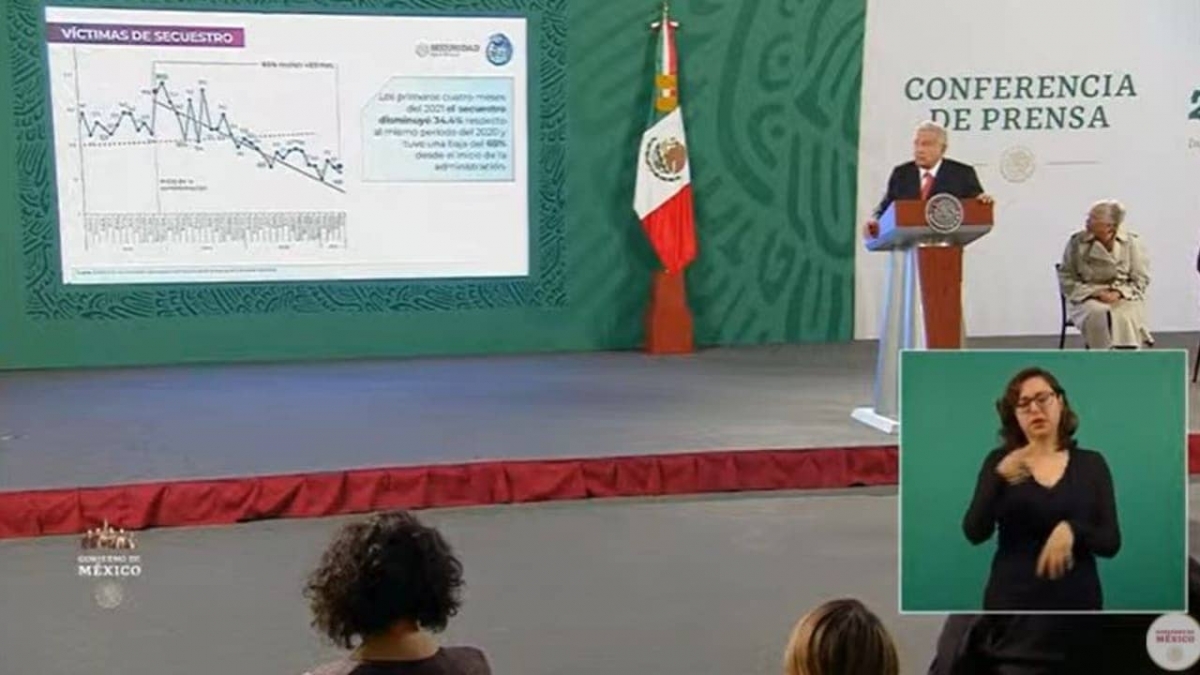 AMLO presenta informe sobre seguridad; destaca reducción de delitos