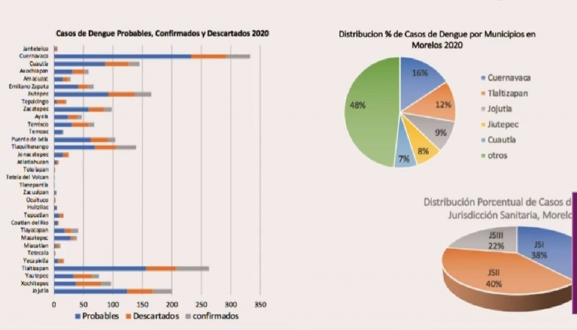 Siguen municipios del sur entre los primeros en casos de dengue