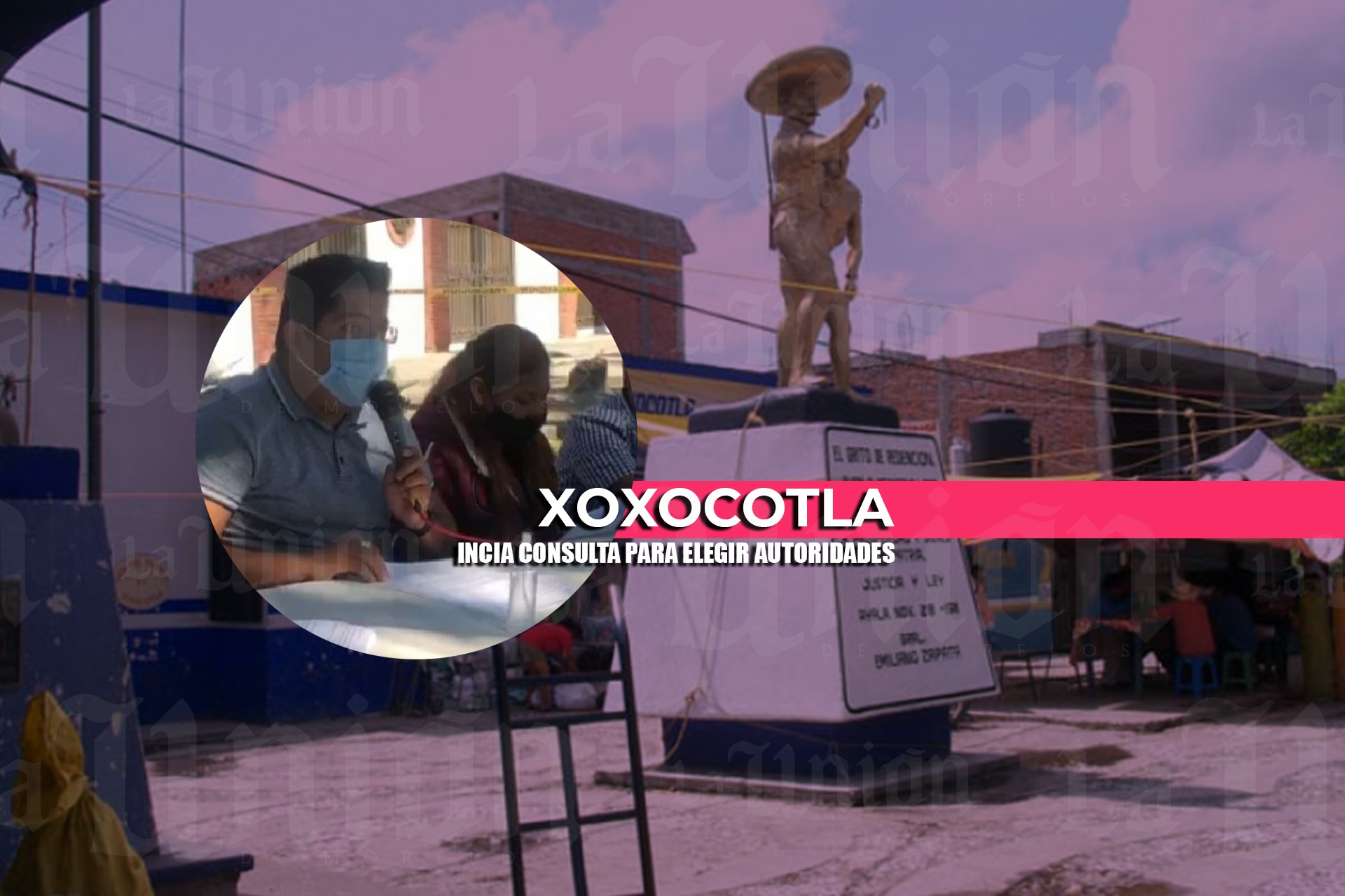 Incia consulta para elegir autoridades en Xoxocotla