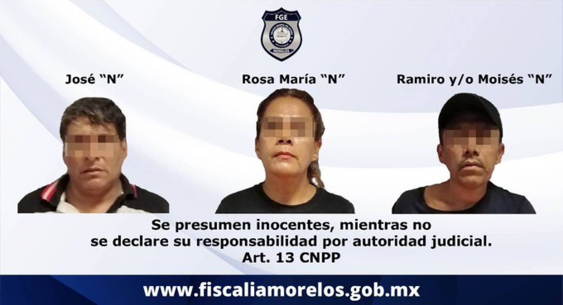 Atrapan a tres presuntos robacoches en Jiutepec