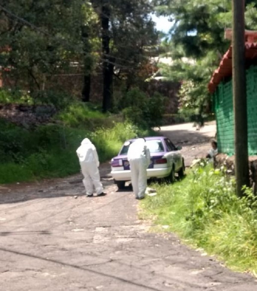 Degüellan a un taxista en un fraccionamiento de Huitzilac