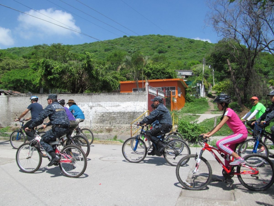 Ponen en operación ciclovía comunitaria en Tetelpa
