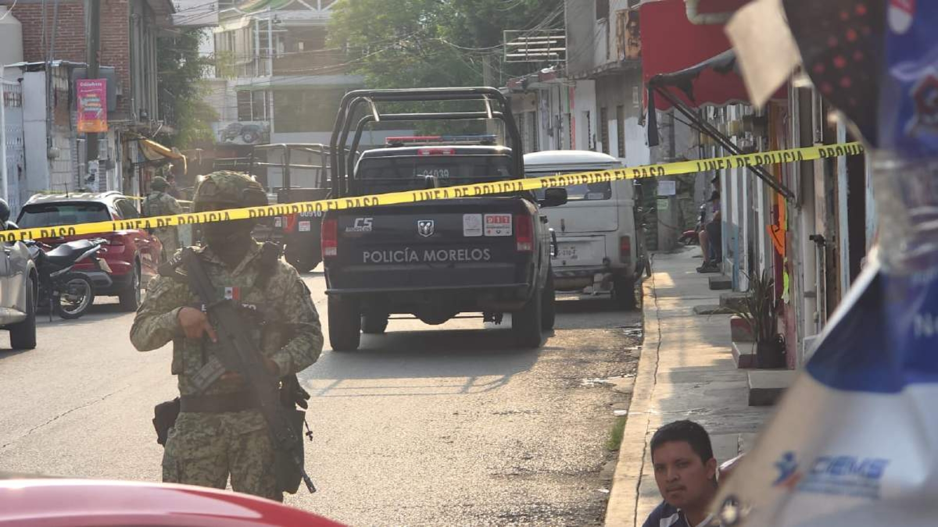 Acribillan a un comerciante en Jiutepec