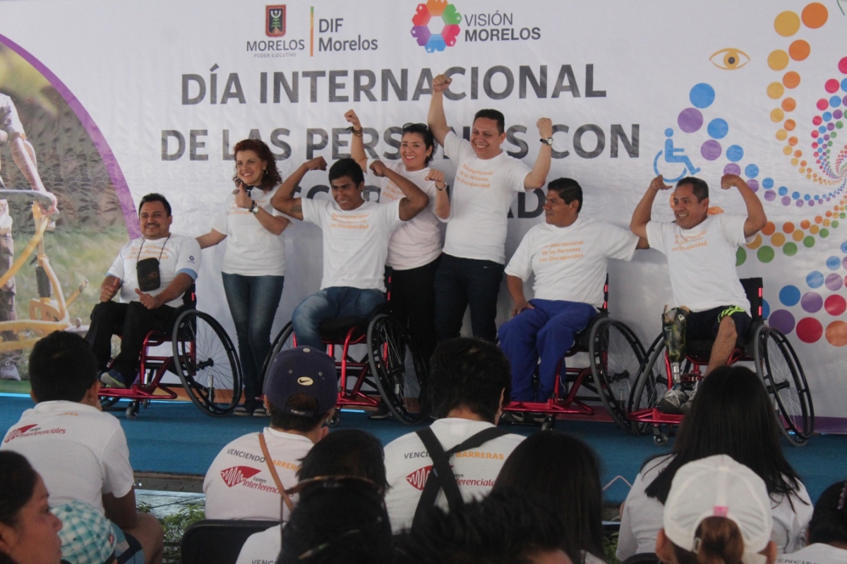 Celebran en el SMDIF el Día Internacional de la Discapacidad