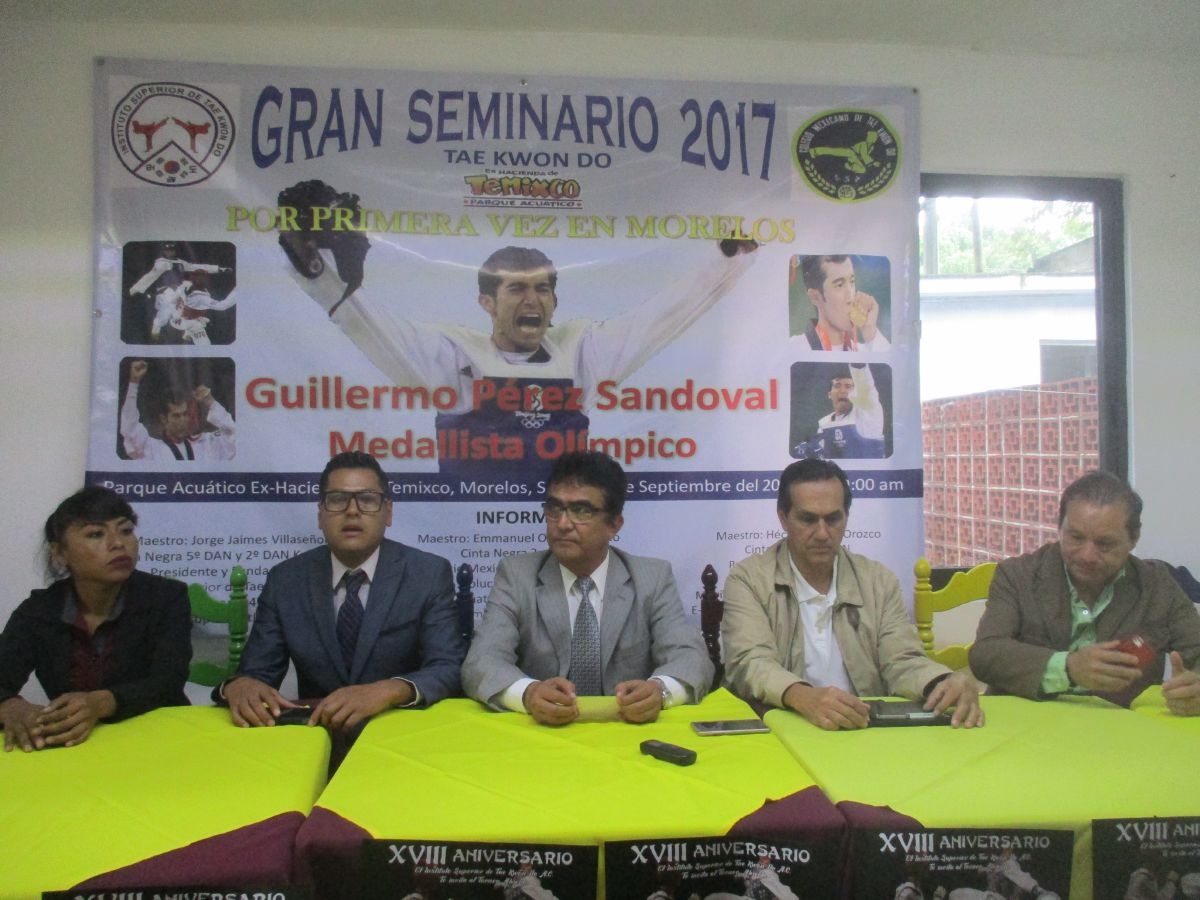 Guillermo Pérez impartirá seminario en Morelos