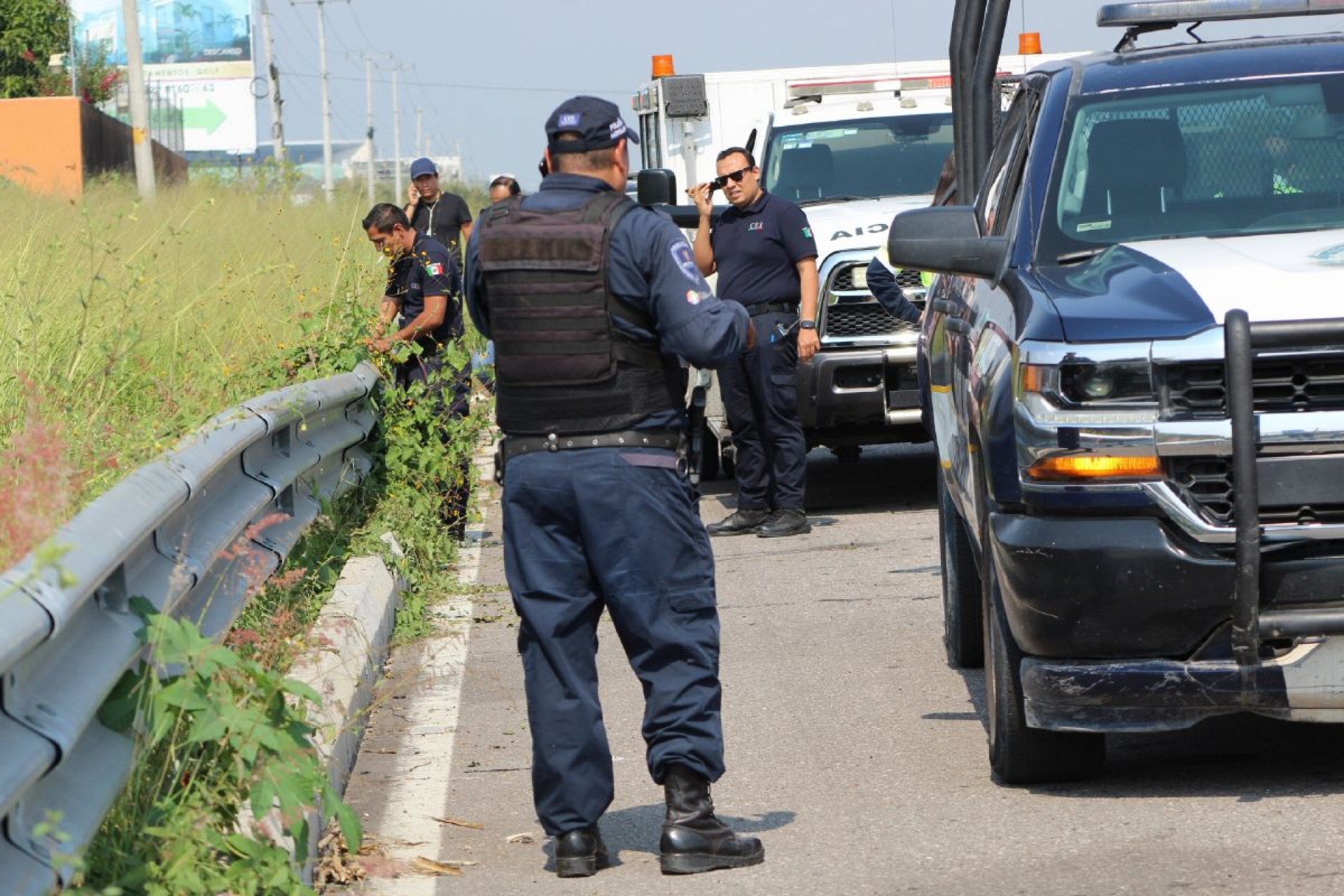 Encuentran una bolsa con restos humanos