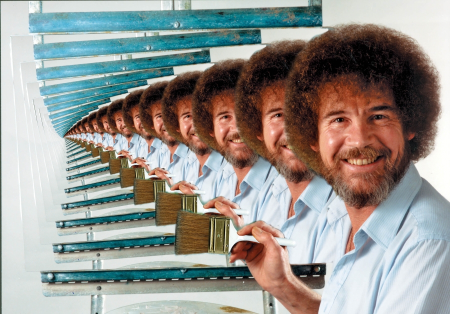 Ya están en YouTube todos los programas de Bob Ross