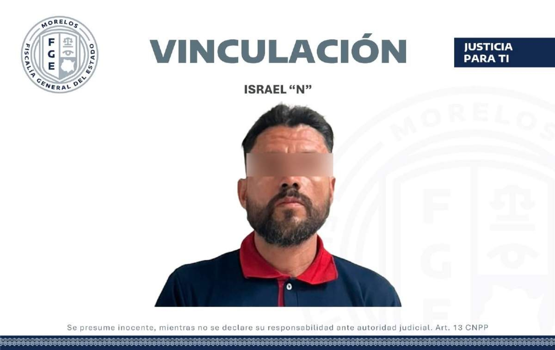 A proceso, individuo acusado de abusar de una niña