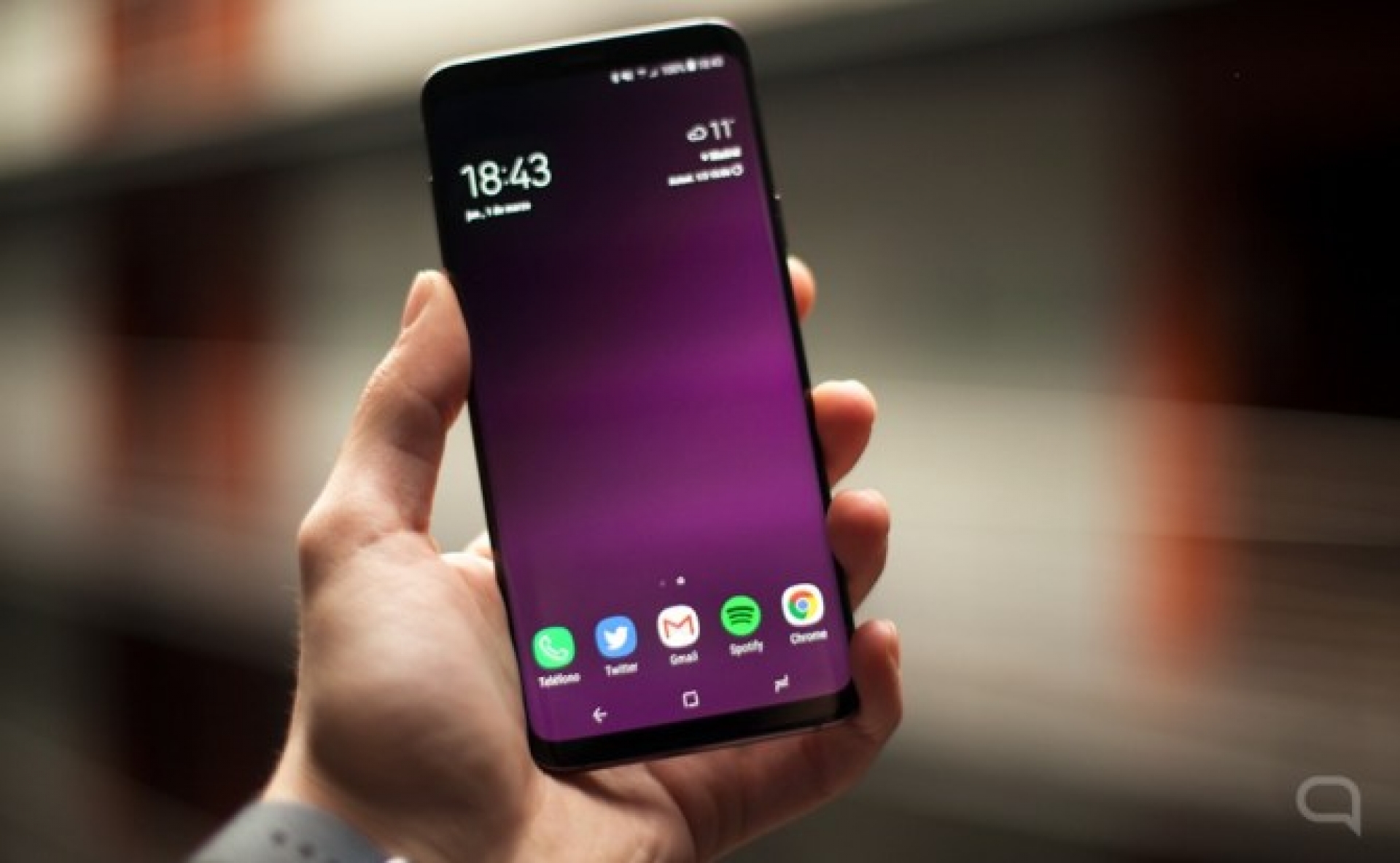 La pantalla del Samsung Galaxy S9 es una obra de arte