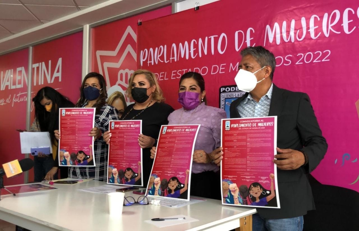 Anuncian el 'Parlamento de Mujeres 2022'