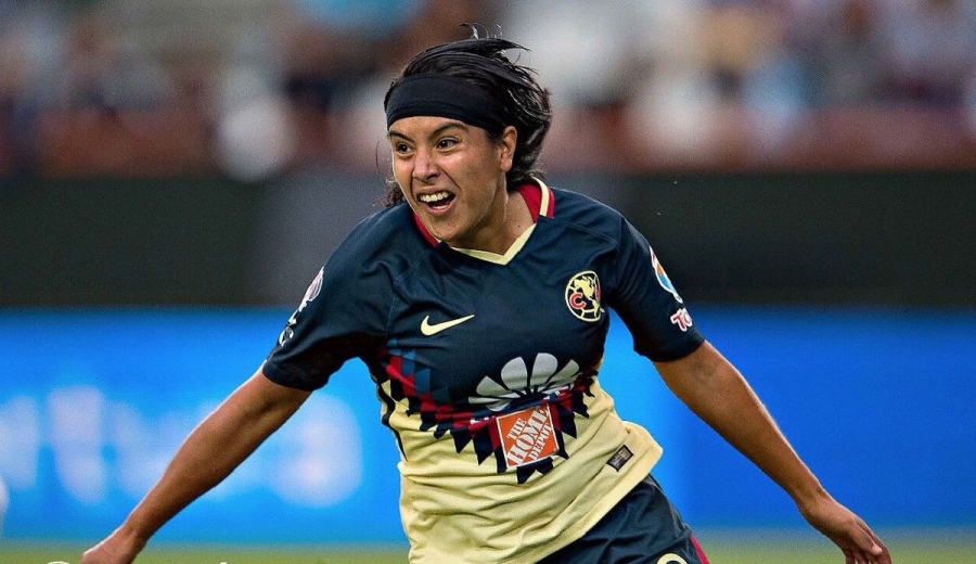 Lucero Cuevas, líder de goleo en la Liga MX Femenil