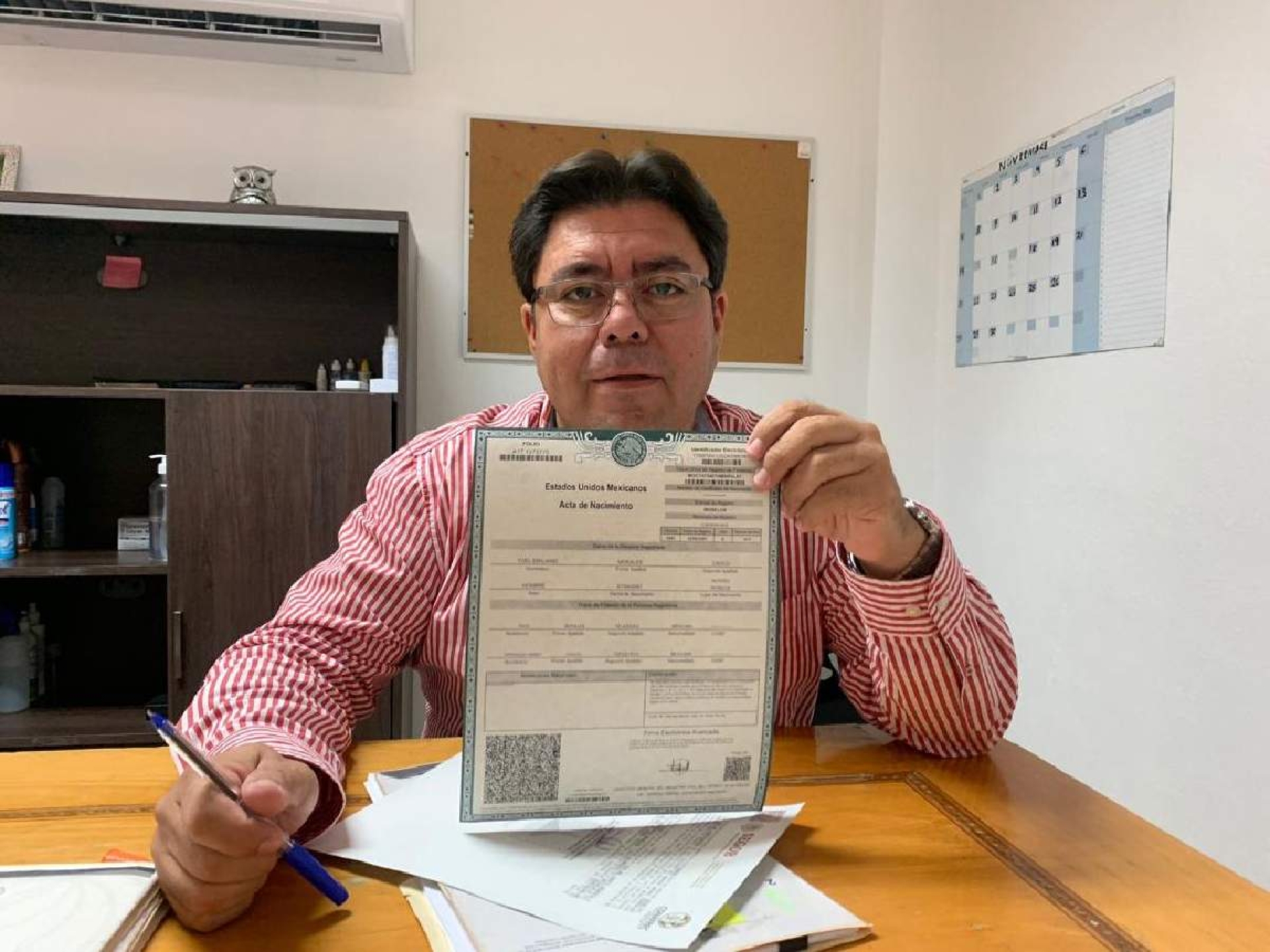No es necesario actualizar actas de nacimiento con código QR