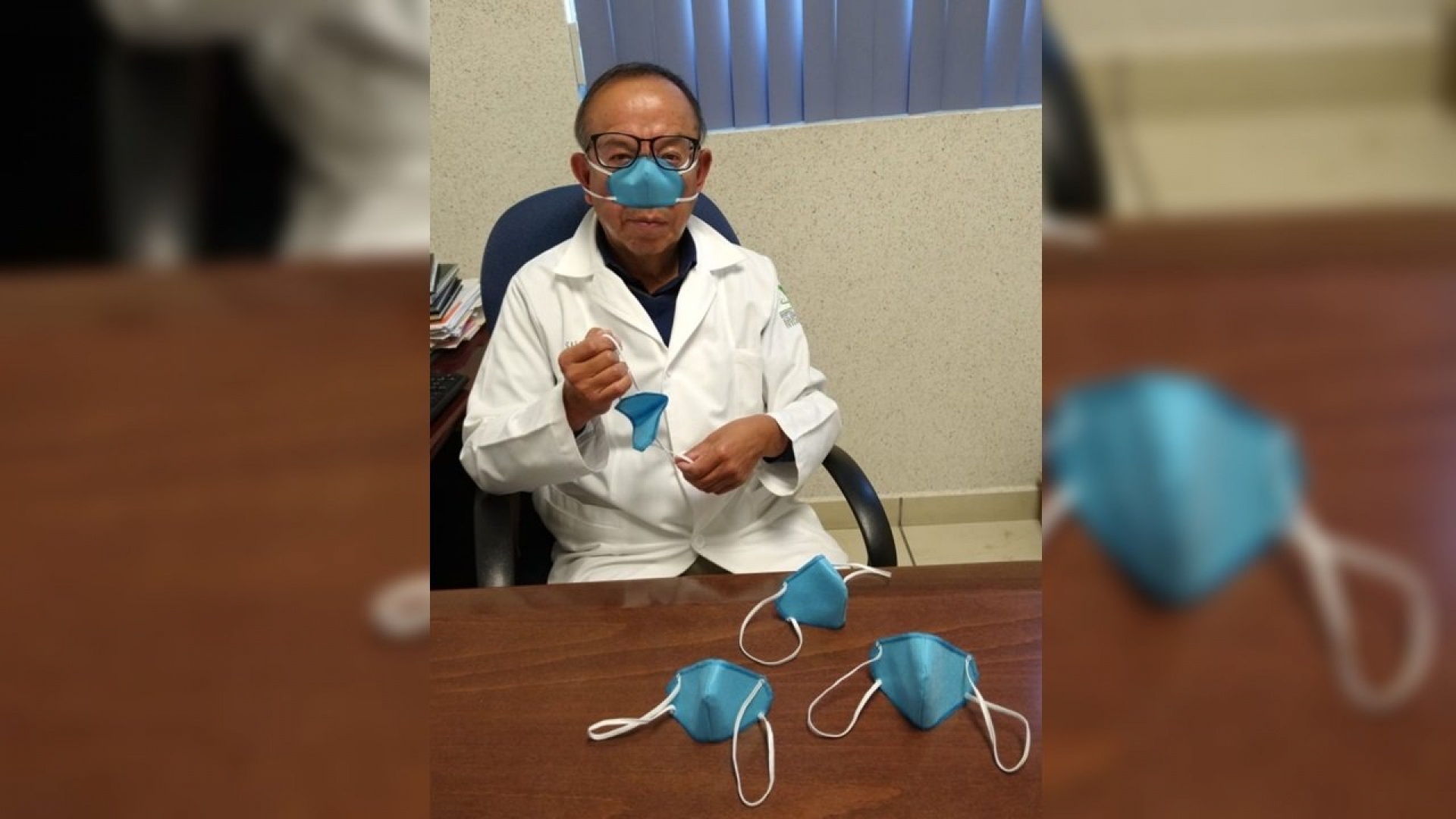 IPN crea mascarilla nasal para usar al momento de comer
