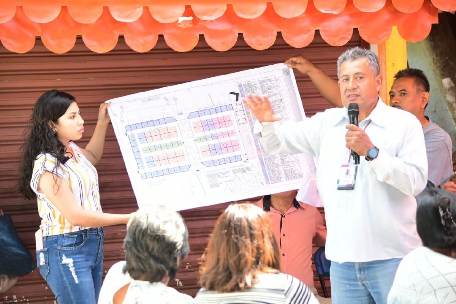 En marcha, el proyecto de reconstrucción del mercado de Oaxtepec