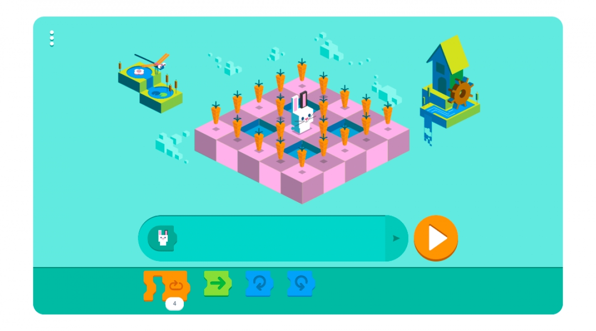 Este Doodle interactivo de Google festeja a Logo, el primer lenguaje de programación para niños