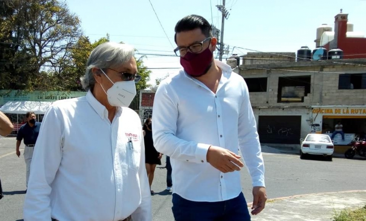 Confía líder morenista en que proceso electoral se efectuará de manera pacífica