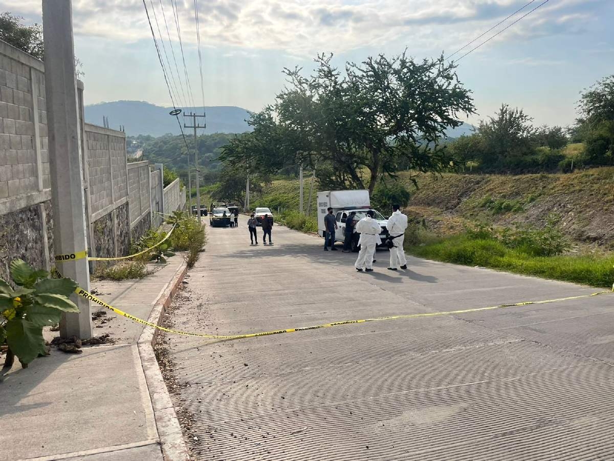 Abandonan un cadáver en el fraccionamiento “Santa Fe”