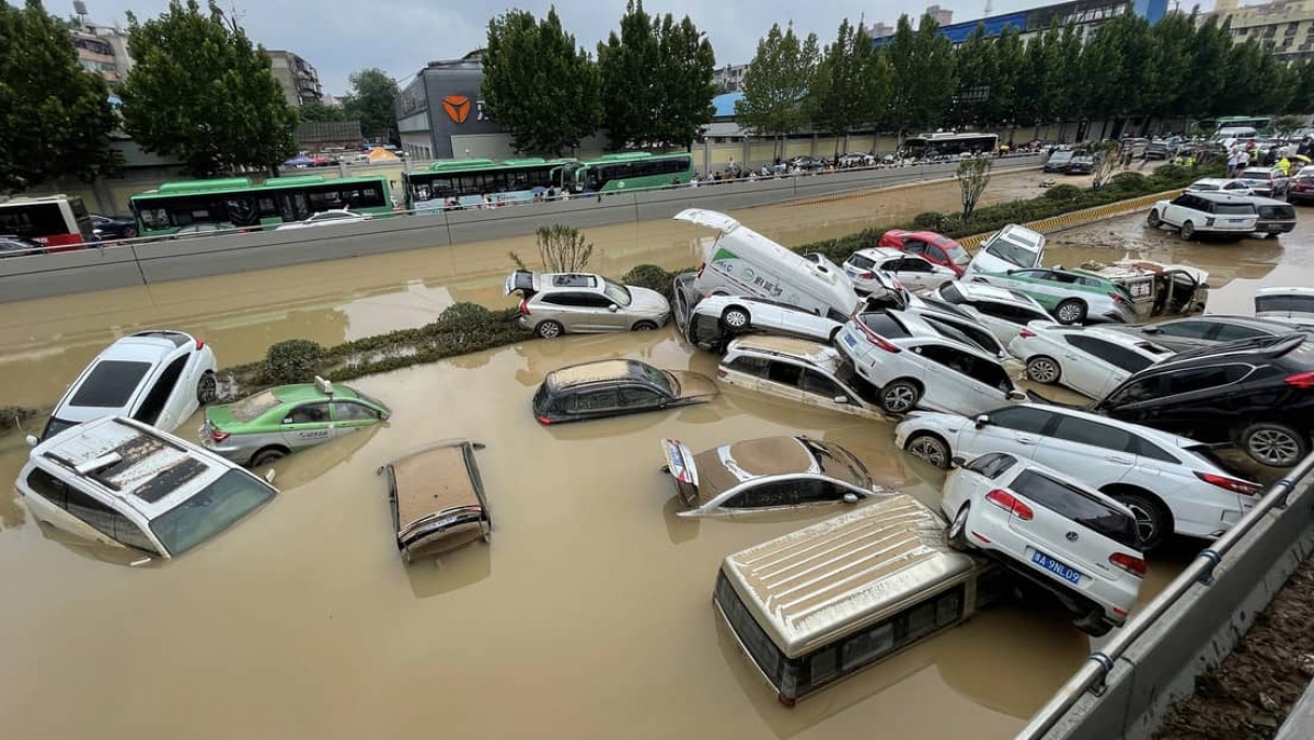 China registra las peores inundaciones de la historia