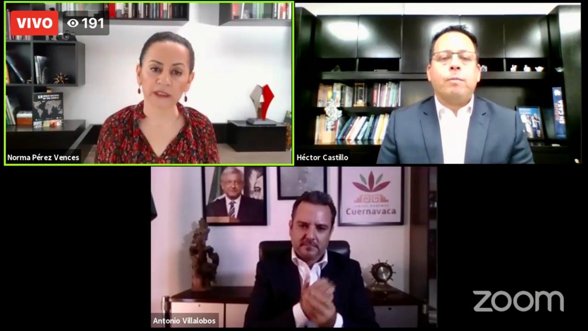 Participa edil de Cuernavaca en entrevista con la revista nacional 'Alcaldes de México'