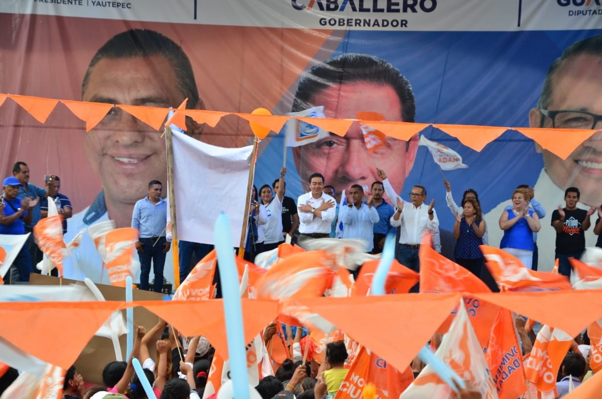 Víctor Caballero Solano se  comprometió a impulsar el desarrollo económico de Yautepec