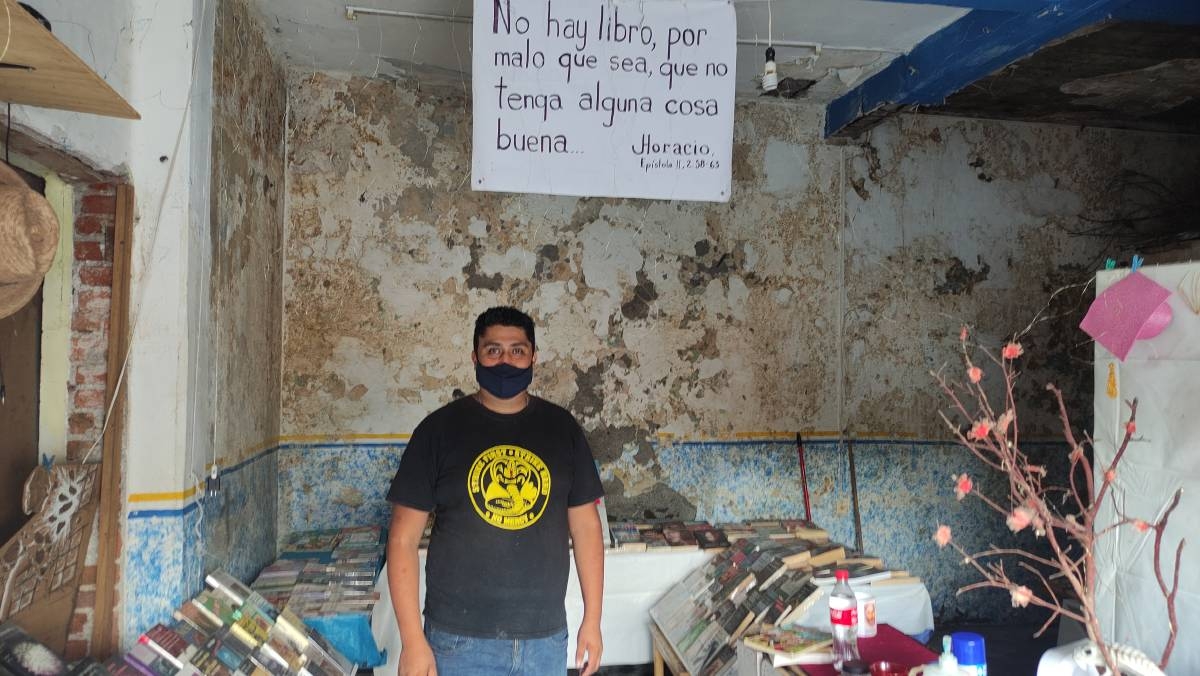 La pandemia lo convirtió en librero