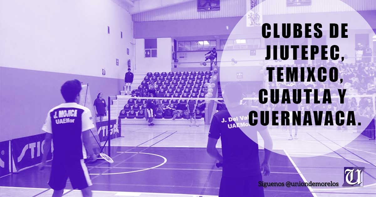 Preparan torneo de bádminton en la UAEM
