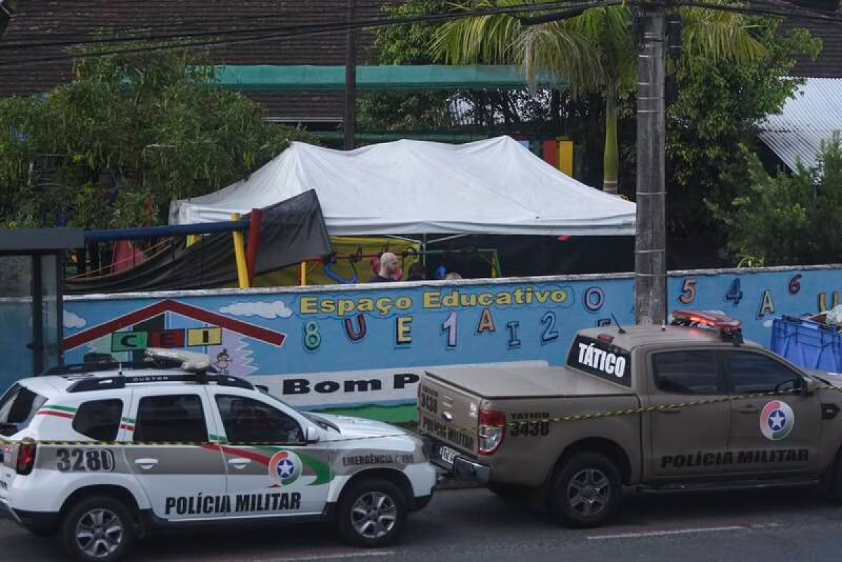 Brasil: un hombre mata a 4 niños en una guardería