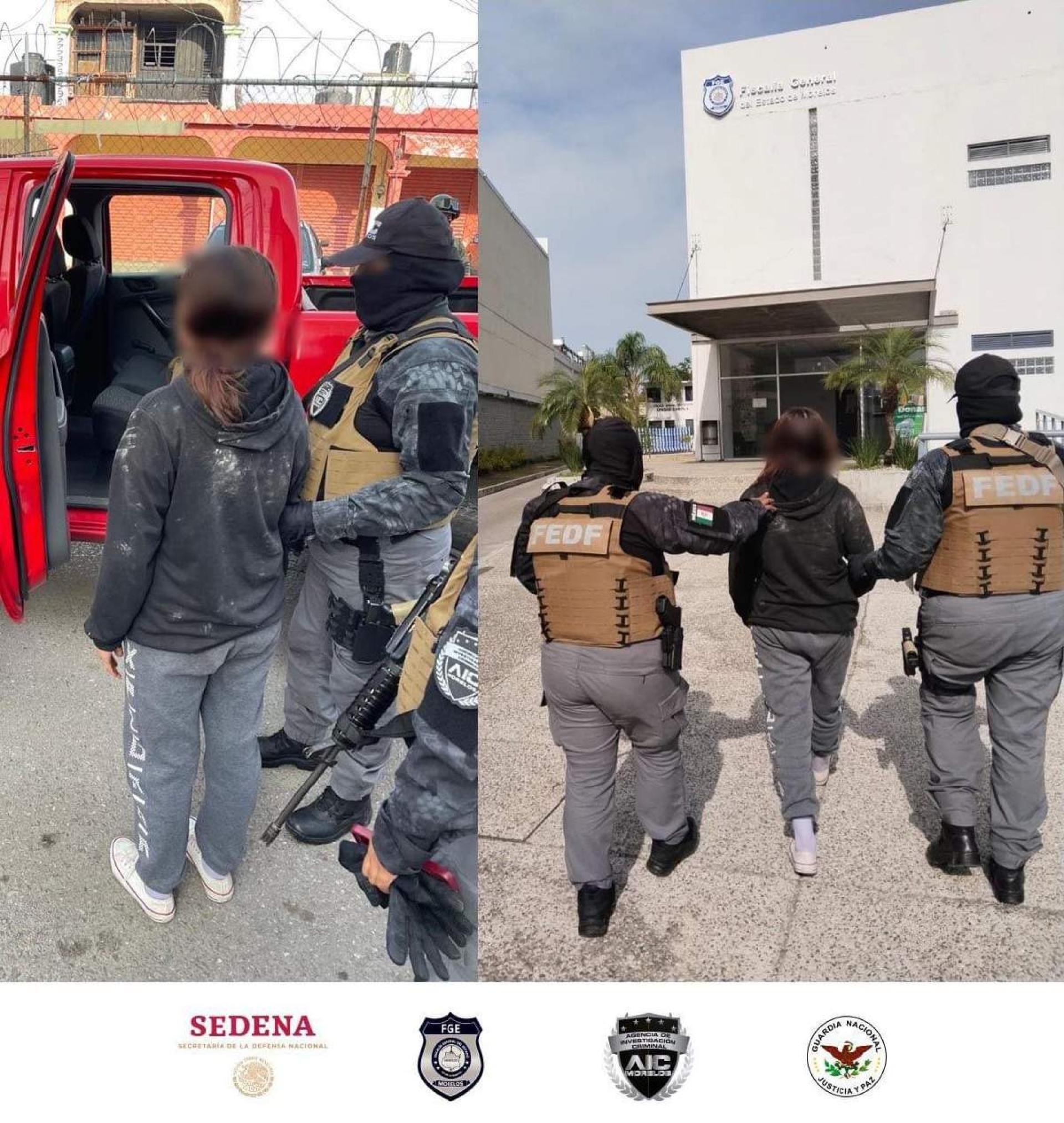 Confirman cuatro detenidos en cateo en Jiutepec