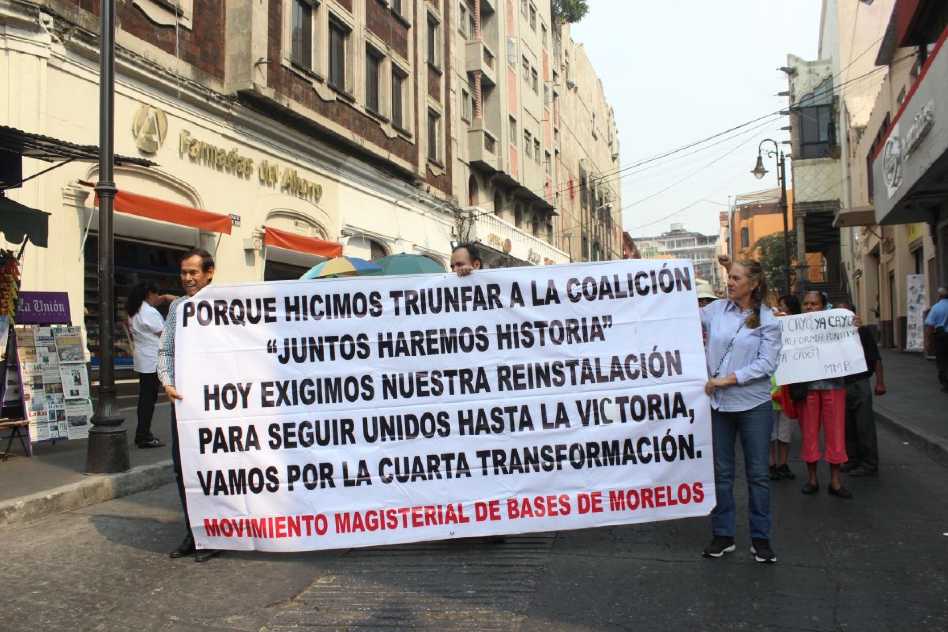 Demandan respeto a garantías en reforma educativa
