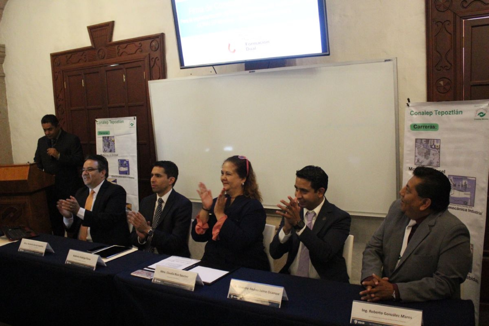 Avanza modelo de educación dual en el Conalep Morelos
