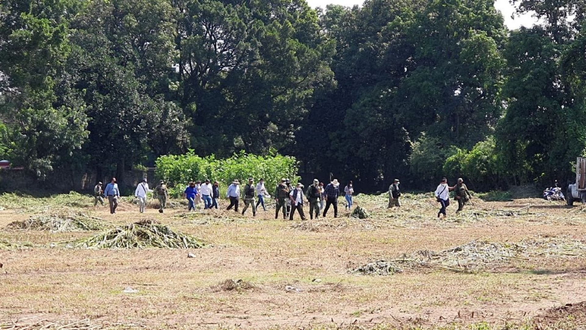 Supervisan predio en Yautepec donde construirán un cuartel de la GN