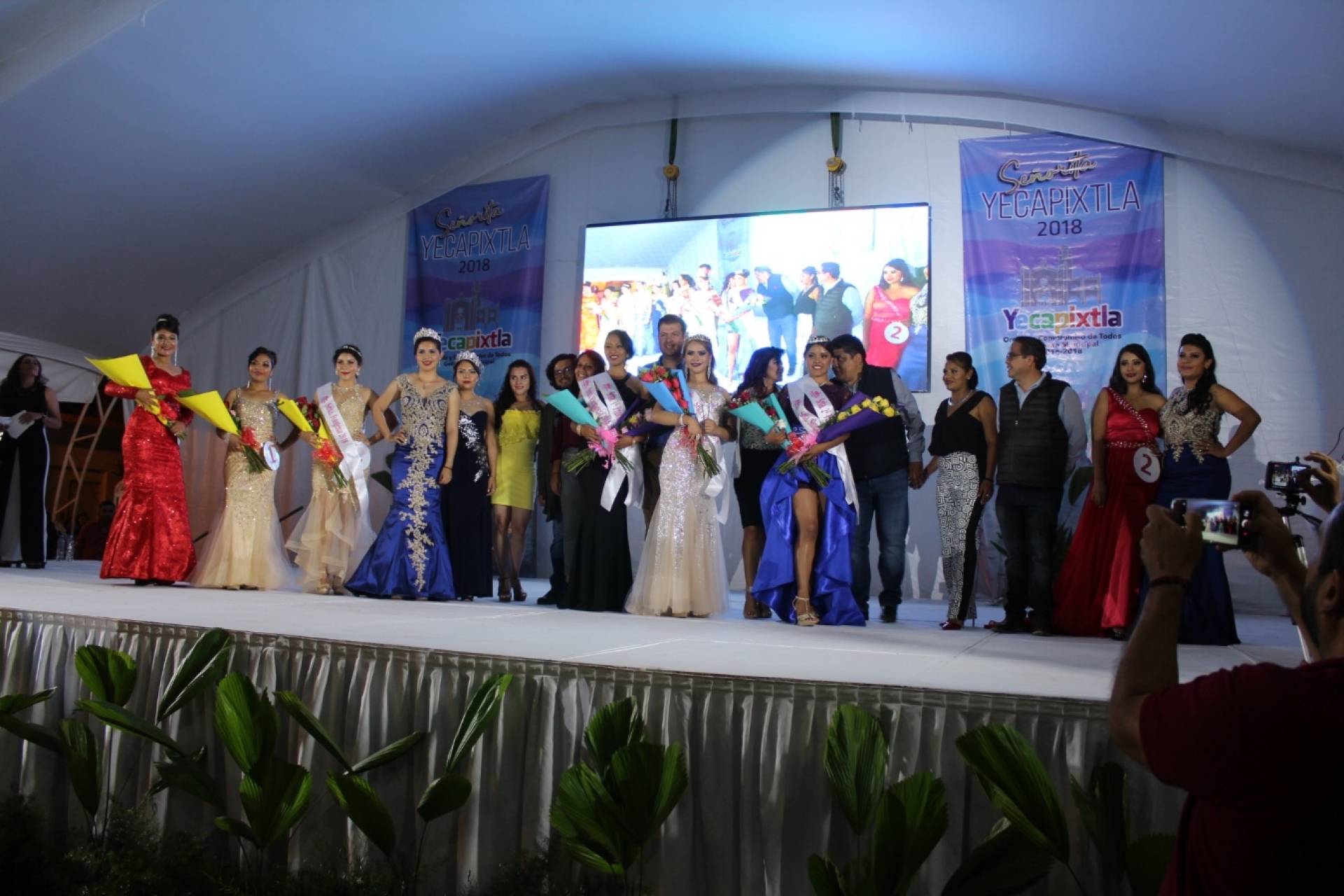 Un éxito, el certamen Señorita Yecapixtla 2018