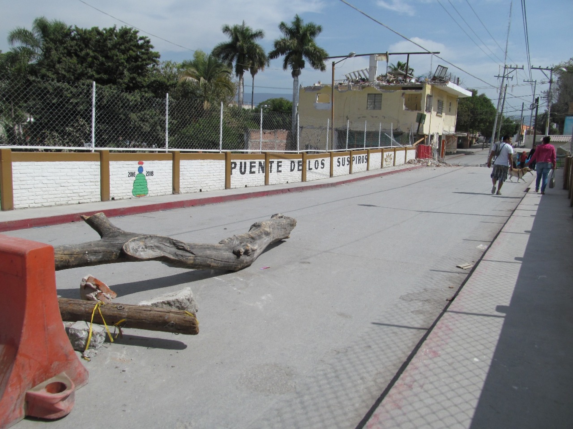Sin fecha, para reparar el puente “de los suspiros” en Jojutla