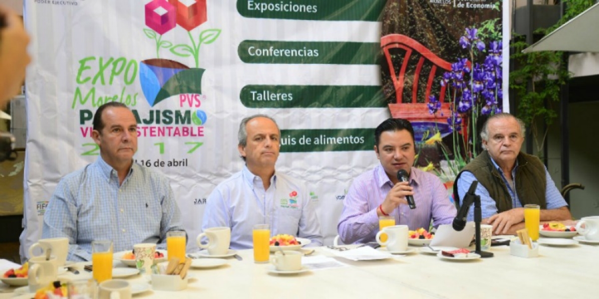 Presentan la Expo Morelos "Paisajismo Vida Sustentable"