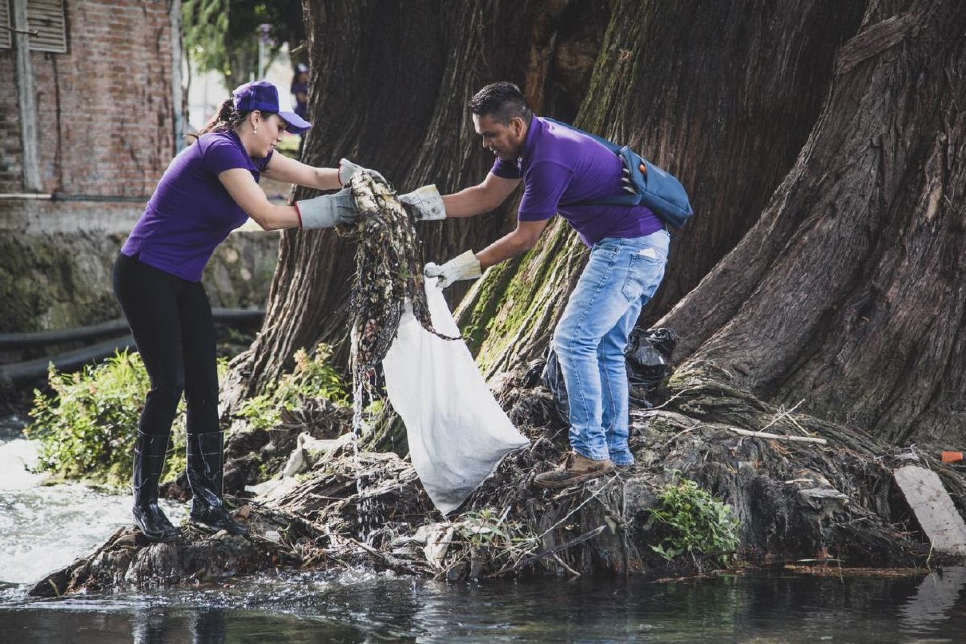 Encabeza Natália Rezende jornada de limpieza en Jiutepec