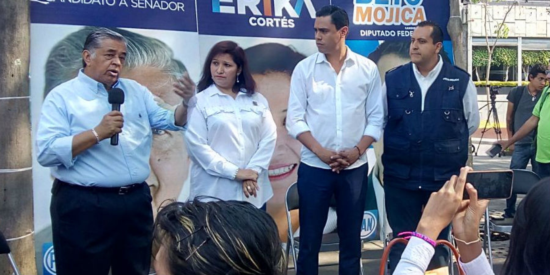Presenta PAN a sus candidatos a diputados federales y senadores