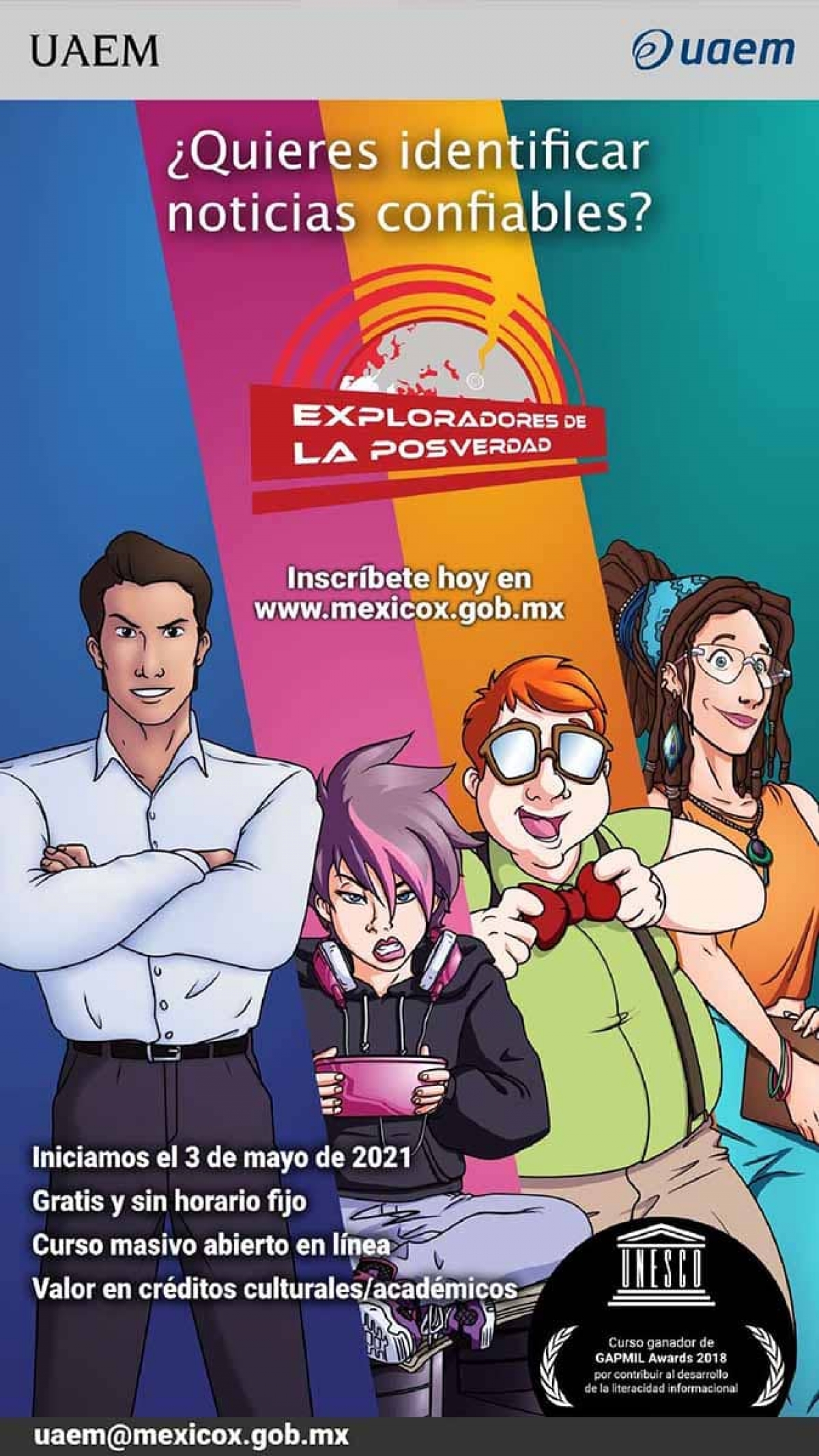 Ofrece la UAEM cursos abiertos a todo el público