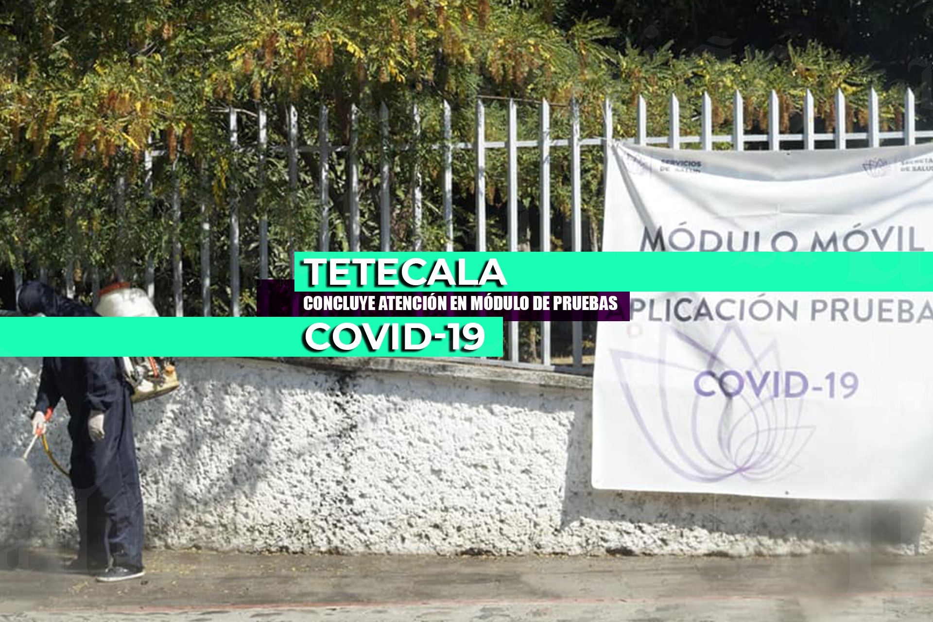Concluye atención en módulo de pruebas antigénicas en Tetecala