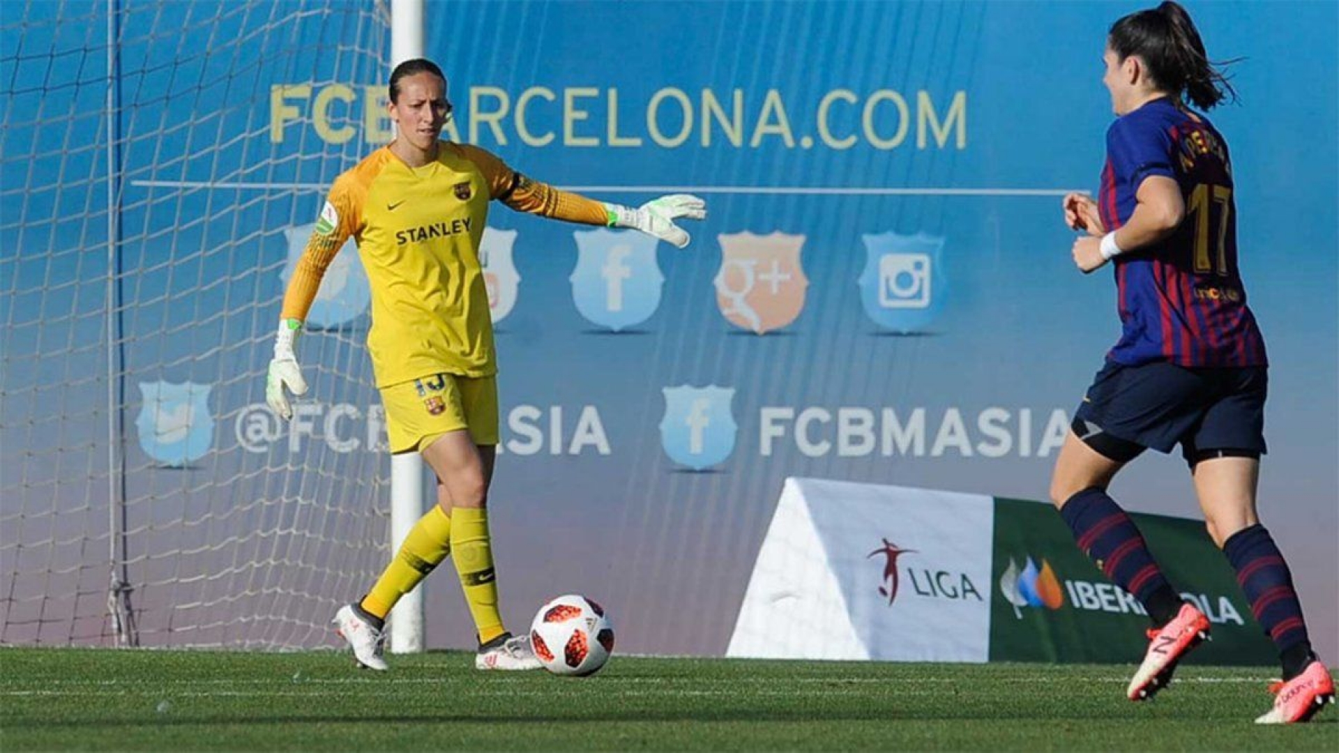 Pamela Tajonar entrena por su cuenta en Barcelona